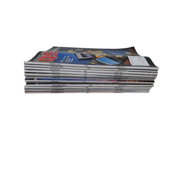 2014 QST National Assn Amateur Radio Magazine FULL Year 12 Issues Lot - Picture 2 of 6